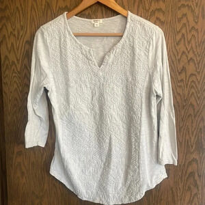 Dylan Light Gray Top M